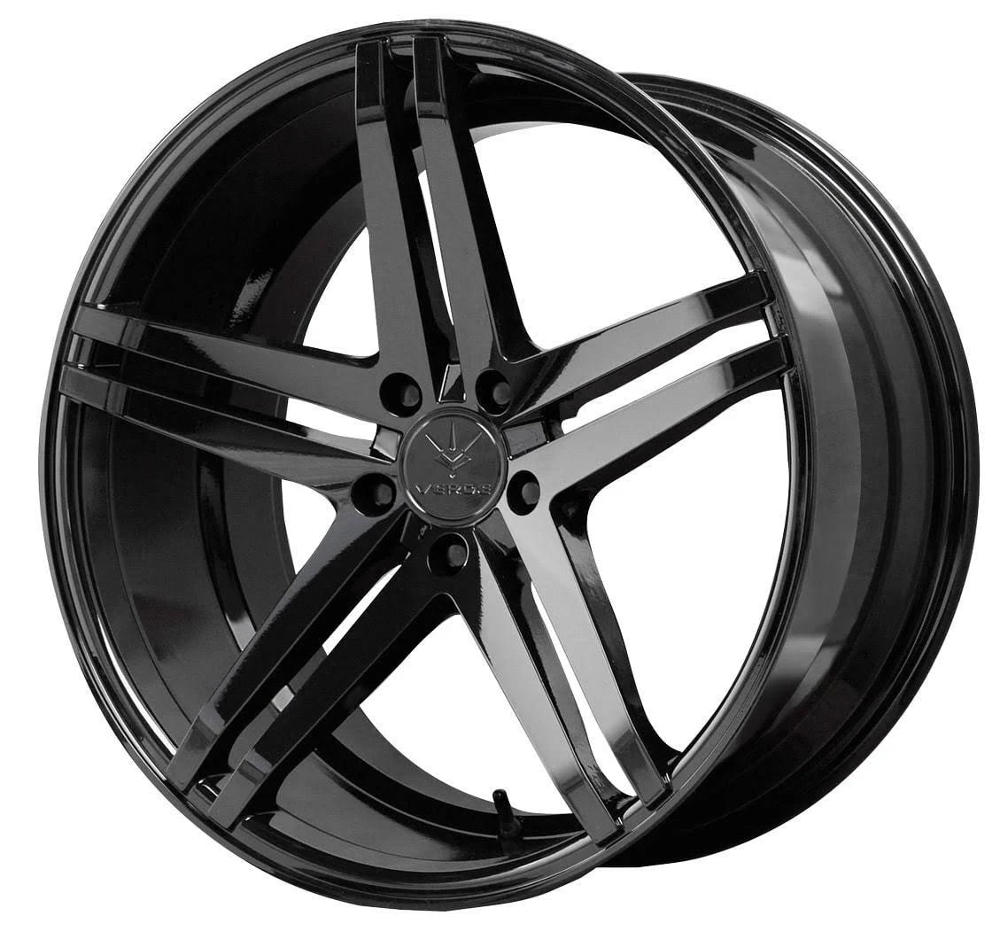 19x22 inch Verde V39 Parallax 19x8.5 5x114.3 +15mm Gloss Black Wheel Rim INC3_G4AGZ25