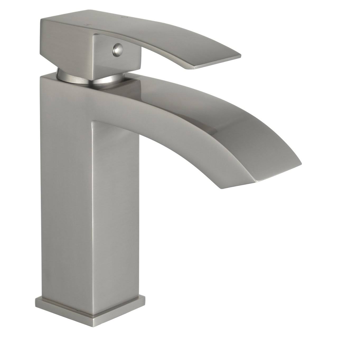 EISEN Home Marella Single Hole Bathroom Faucet Finish: Brushed Nickel CWX1_V4MJG05