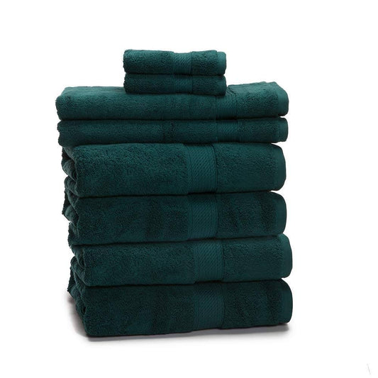 eLuxury 900 GSM 8-Piece Long Staple Combed Cotton Towel Set | 8 Piece GOS3_T2XUL56