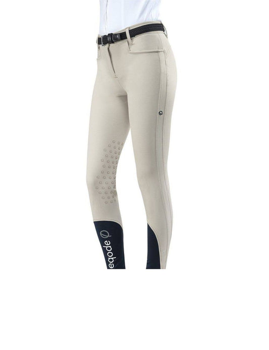 EQODE Womens Knee Patch Breech 42 Beige WXU4_L1RDY51