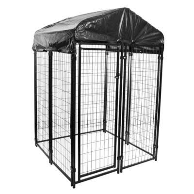 Pet Essentials Premium Welded Wire Kennel, 308606PE XKW4_E3ODL57