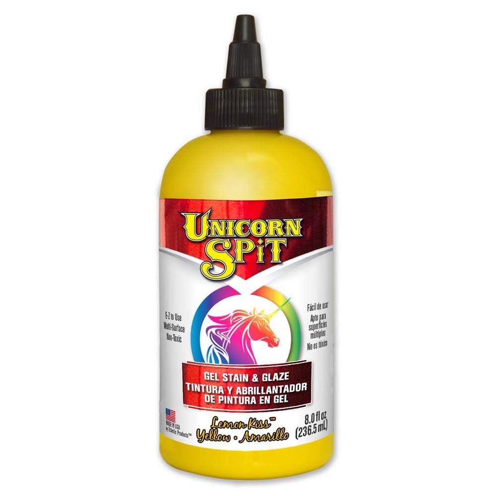 Unicorn Spit 8 fl. oz. Lemon Kiss Yellow Gel Stain and Glaze Bottle (6-Pack) LFG9_S7GAP58