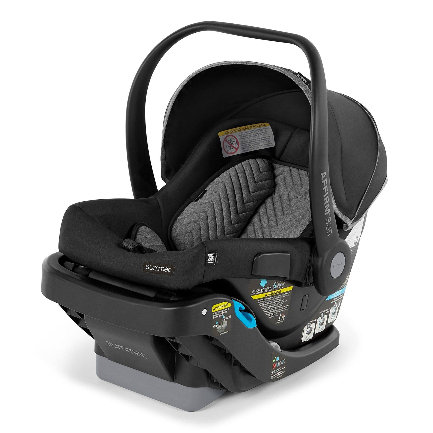 Summer Affirm 335 Infant Car Seat/Onyx Black DDE7_F6INW53