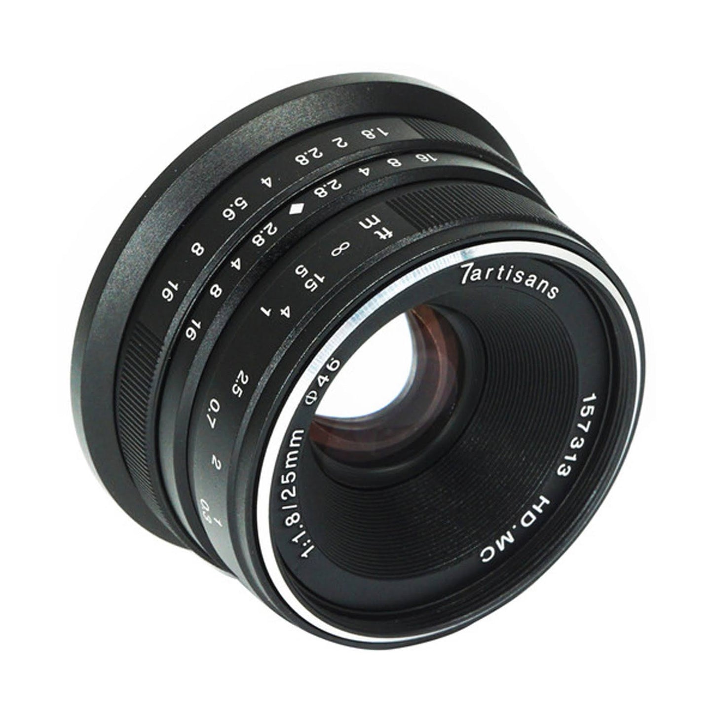 7artisans Photoelectric 25mm f/1.8 Lens for Micro Four Thirds Mount - Black A104B FCD7_M3SPI16