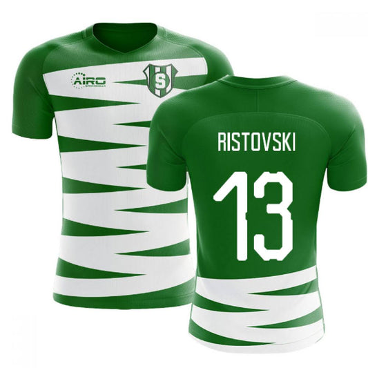 2020-2021 Sporting Lisbon Home Concept Football Shirt (Ristovski 13) MIX5_A7RLC67