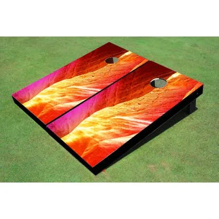 Slot Canyon Custom Cornhole Board SVH3_W0DCD34