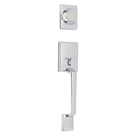 Delaney 405-CA Dummy Entry Handleset with Interior Lever from The Capri Series Polished Chrome LII5_Y4DNT94