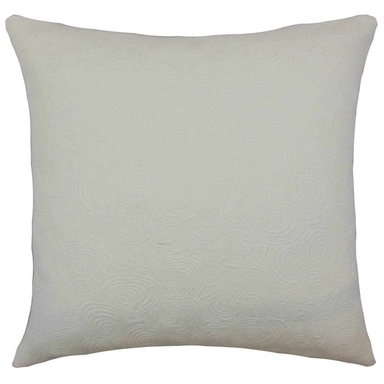 The Pillow Collection Bay Graphic Euro Sham Ivory VYG3_N4OVL86