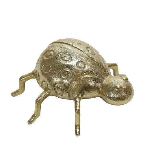 7.75x22 Gold Ladybug Decorative Tabletop Figurine XQY9_R5TYO67