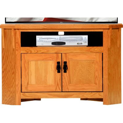 Adriana Solid Wood TV Stand for TVs Up to 43x22 Breakwater Bay Color: Light XSB7_C8GVW57