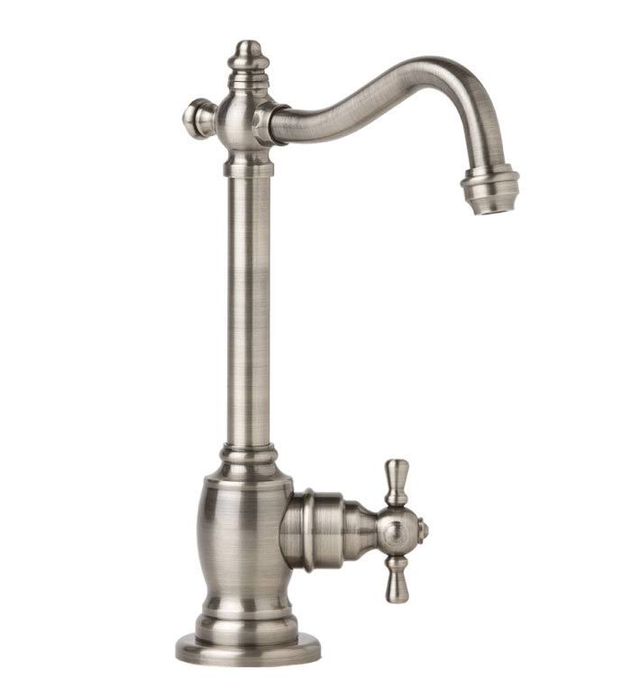 Waterstone 1150H-GB Annapolis Hot Only Filtration Faucet - Cross Handle Gloss Black KVH5_Y2VUR73