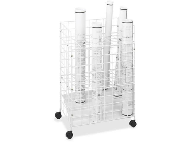 Safco 24 Compartments Wire Storage File - 24 Roll[s] - 1 Each - White (SAF3088) PJI8_S5AFK67