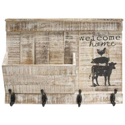 Welcome Home Wall Organizer, Size: One Size SIM3_W2AWP55