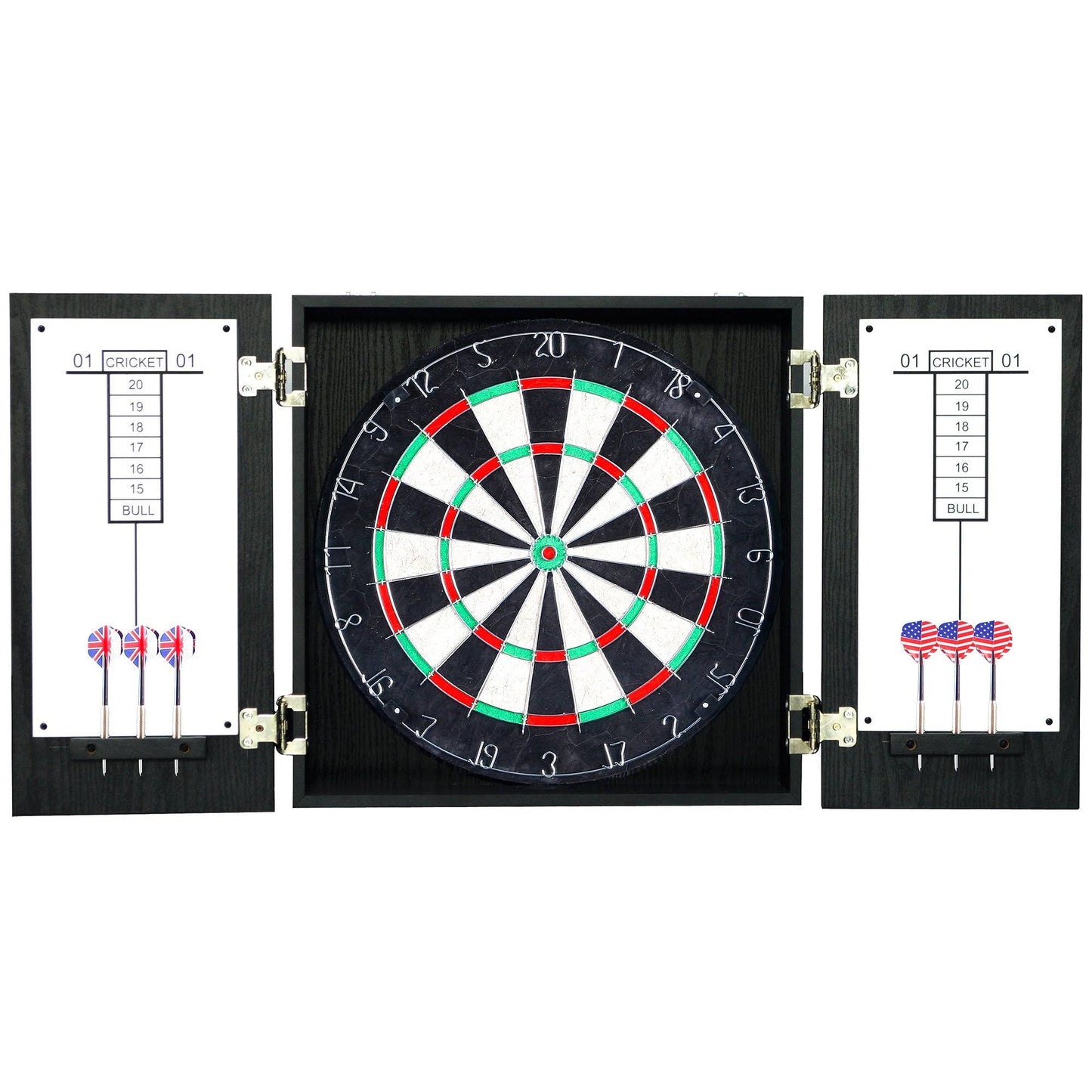 Carmelli Ng1044 Winchester Dartboard  Cabinet Set Black TIK3_N2LQP95