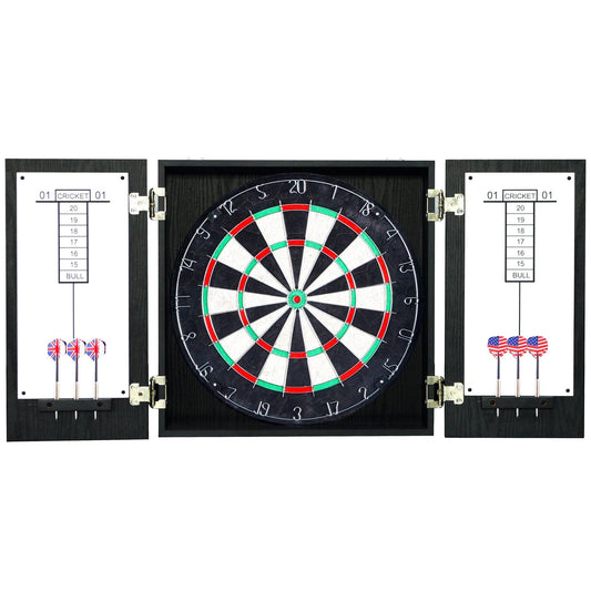 Carmelli Ng1044 Winchester Dartboard  Cabinet Set Black TIK3_N2LQP95