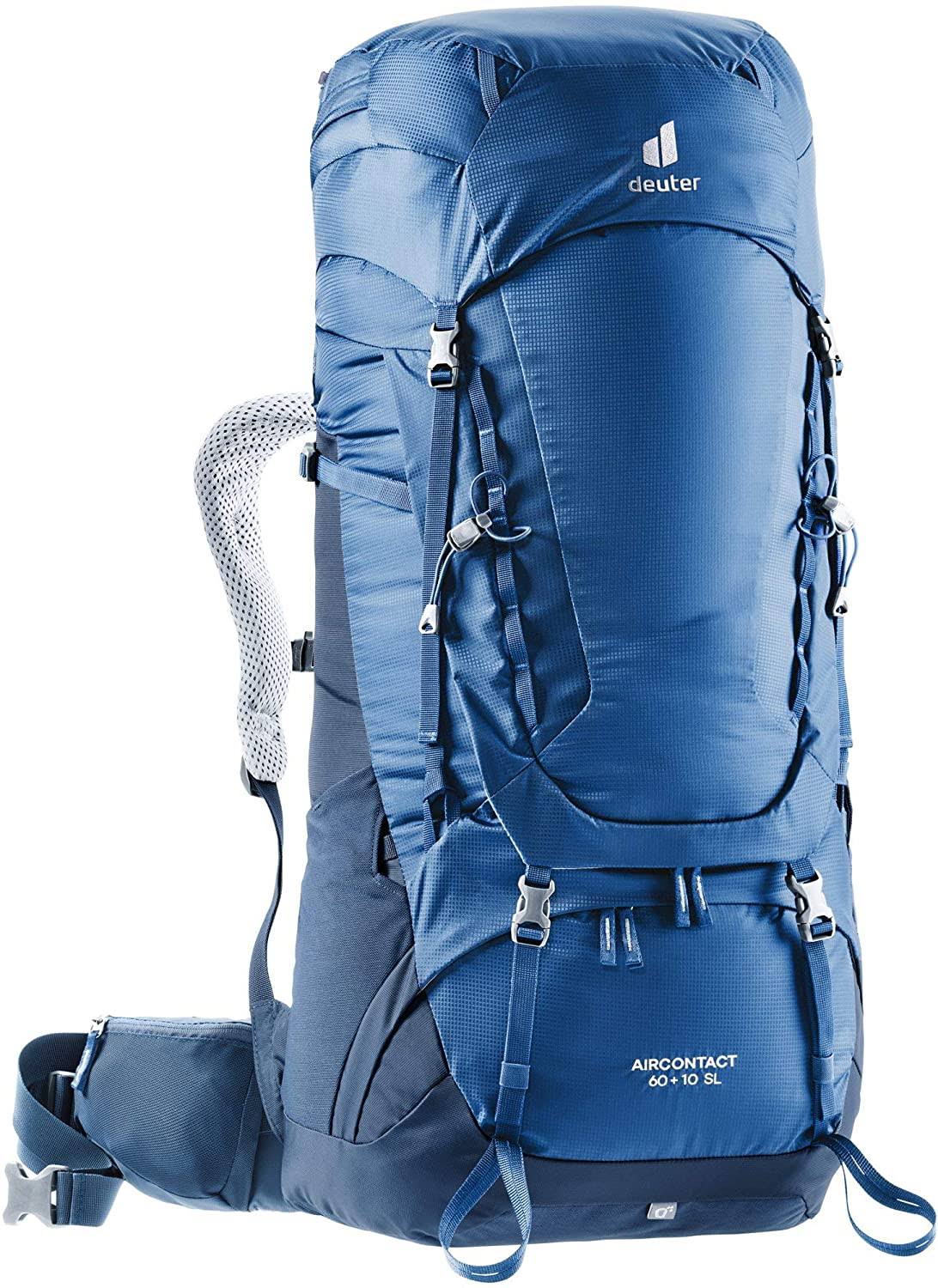 Deuter Aircontact 60 + 10 SL - Steel-Midnight VZO9_O7PRV11