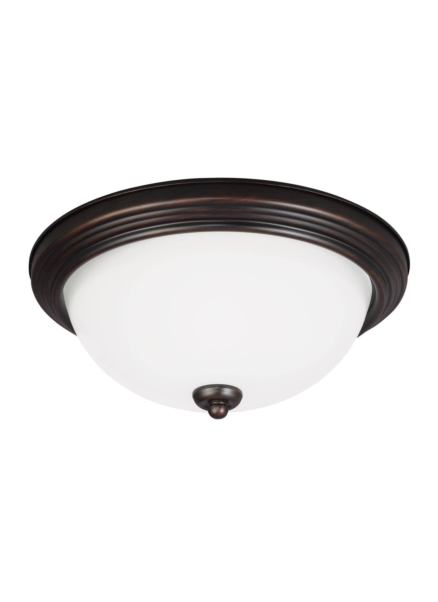 Sea Gull Lighting 77265EN3-710 Geary Three Light Ceiling Flush Mount - Burnt Sienna IFM5_E3NKY39