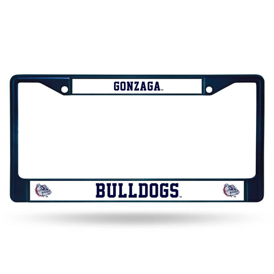 6 inch x 12 inch Blue and White College Gonzaga Bulldogs License Plate Cover RXC9_Y4ETV62