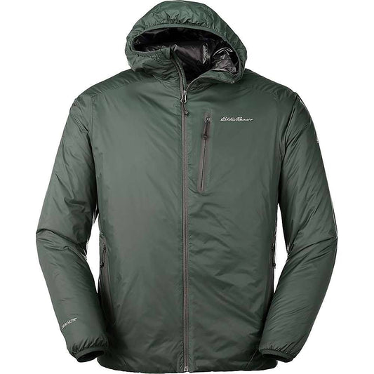 Eddie Bauer First Ascent Mens EverTherm Hooded Down Jacket - Large - Avocado TJX5_W7QRH47