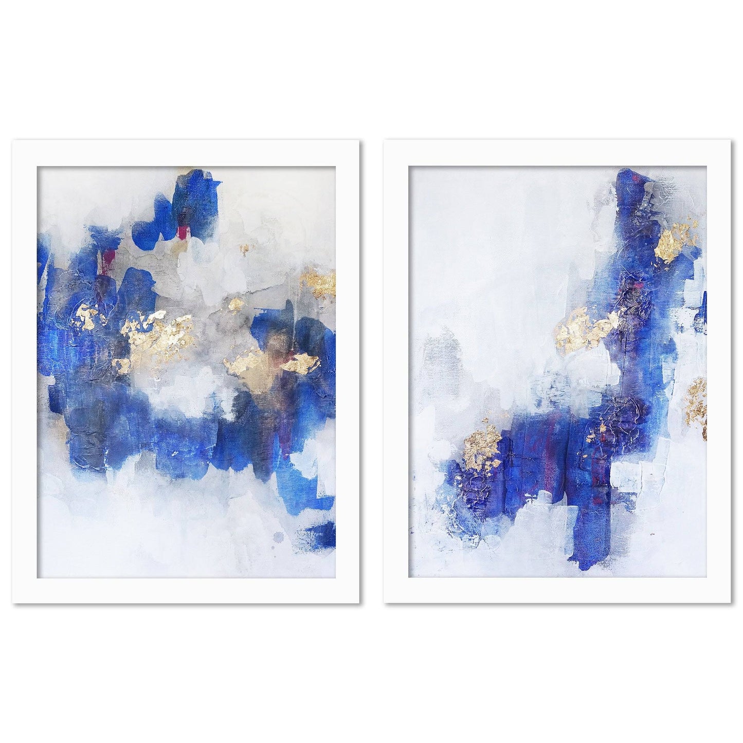 (Set of 2) Opening Up by Christine Olmstead 2 Piece White Framed Print Set - Americanflat 8x22x10x22 KVM8_X6QDT50