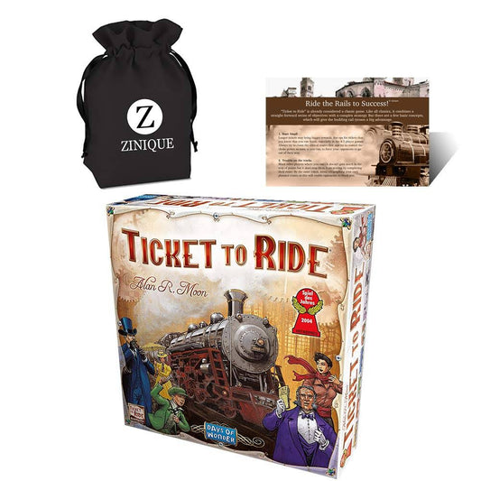 Ticket to Ride Board Game for Kids and Adults - Includes Ticket to Ride, Strateg ZGI4_J7DKS23