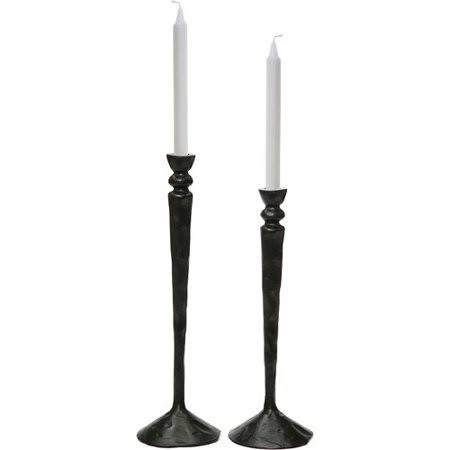 2 Piece Tall Metal Candlestick Set WEN0_C4BWR34