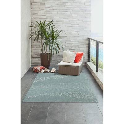 Aqua Indoor/Outdoor Area Rug Sand  Stable Rug Size: Rectangle 7&10x22 x 9&10x22 LET1_A6PXW31