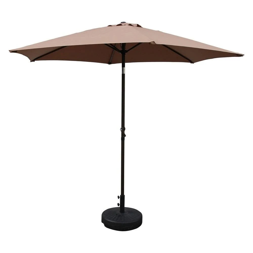 Nunam Iqua Aluminum 9-foot Patio Umbrella by Havenside Home - Khaki IYV8_W7PUB12