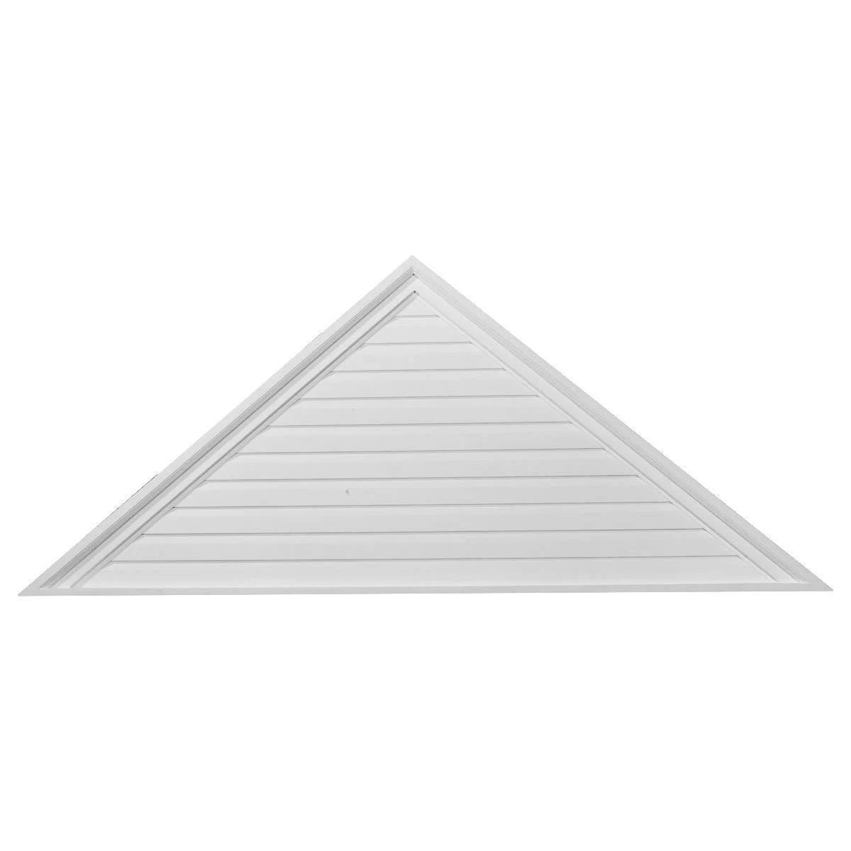 Ekena Millwork GVTR48X24F 48-inch W x 24-inch H x 2 1/4-Inch P Pitch 12/12 Triangle Gable Vent, Functional OVG6_D8ZXN48