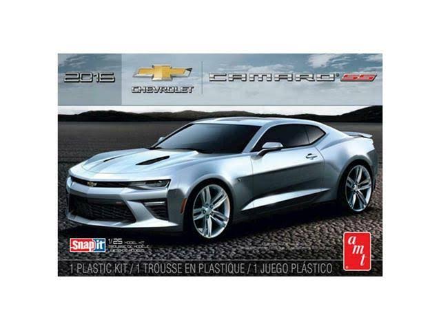 AMT 2016 Chevy Camaro SS Snap-It 1/25 Model Kit (Black) AMT982 FCJ0_O9APX32