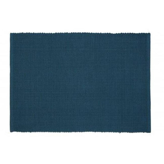 AG-01320S-4 19 in. Ribbed Placemats Hunter Green - Set of 4 CO1382582 RXY5_O9FTE38