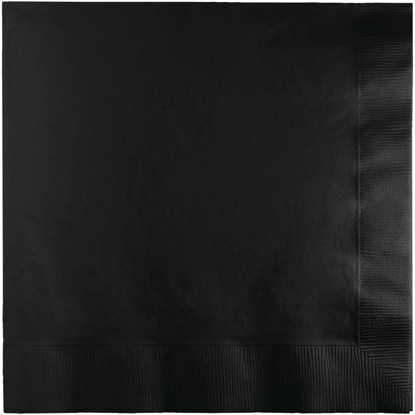 Party Central Club Pack of 250 Jet Black Premium 3-Ply Disposable Dinner Party Napkins 8.75x22 BDG1_C5HTB15