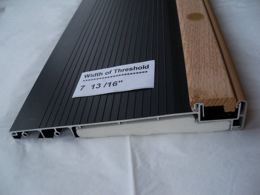 Exterior Door Threshold- Inswing 7 13/16x22 Wide -36x22 Dark Bronze-Compo TLK2_O0RNQ94