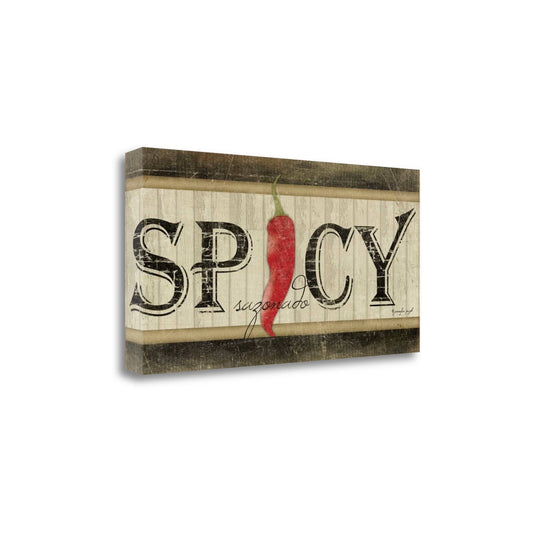 Spicy by Jennifer Pugh Fine Art Giclee Print on Gallery Wrap Canvas MOC5_Z1OBL30