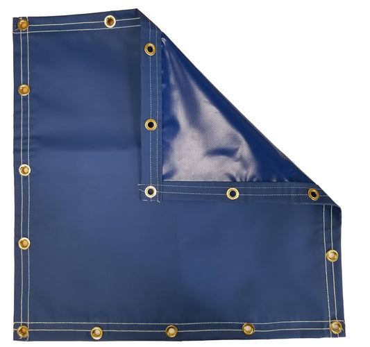 Tarps Direct 5&x7& Blue Vinyl Coated Tarp 10 oz. KJI5_R6RWH21