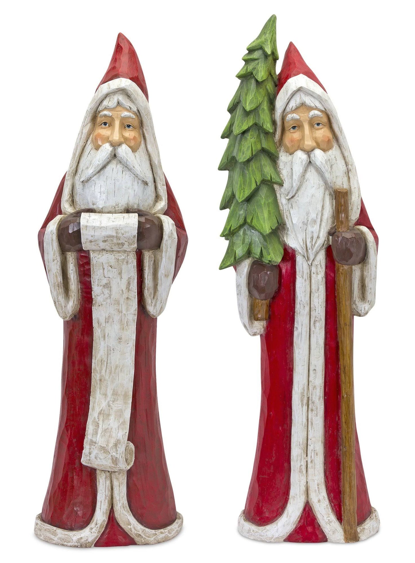 Santa (Set of 2) 37.5x22H Resin 80000DS LUR2_O3LUG52