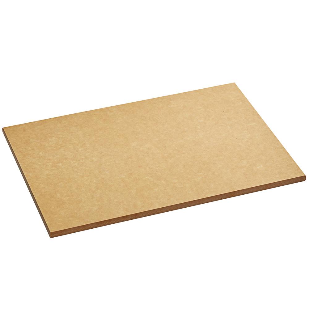 Tomlinson 1031212 18x22 x 24x22 x 1/2x22 Heat-Resistant Natural Richlite Wood Fiber Rectangle Cutting Board DZJ8_V4NFE42