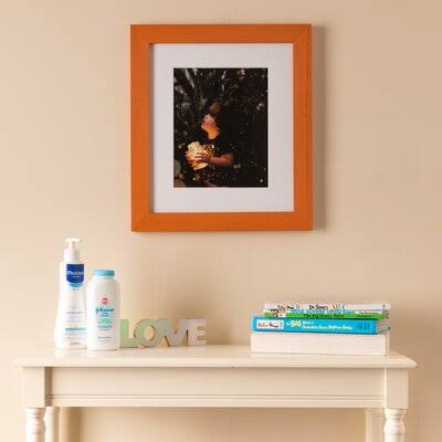 Boggs Weathered Picture Frame Highland Dunes Color: Orange, Picture Size: 18x22 x 22x22 UJT0_I8VVY91