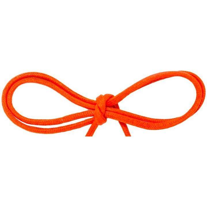 Spool - Waxed Cotton Thin Round Dress - Citrus Orange 1/8x22 (144 Yards) Shoelaces | Unisex by Shoelaces Express BXD6_S3JTZ77