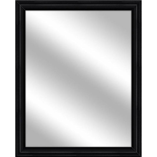 PTM Images Vanity Wall Mirror; Wood Grain Black TAU4_B0EGC39