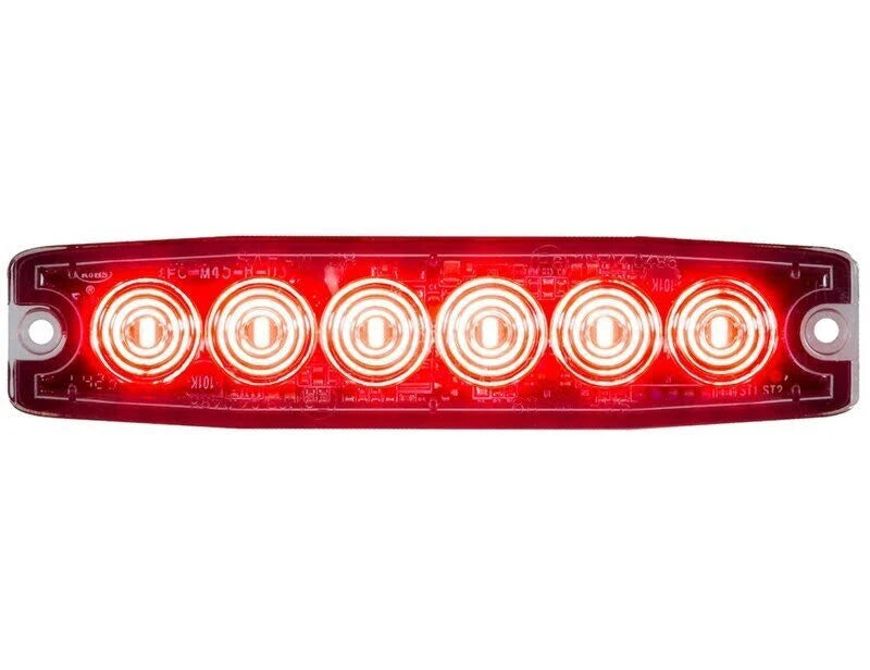 Buyers Products 8892203 - Ultra Thin 5 inch Red LED Strobe Light MIL9_X3NOU50