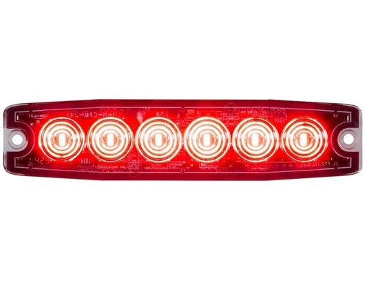 Buyers Products 8892203 - Ultra Thin 5 inch Red LED Strobe Light MIL9_X3NOU50