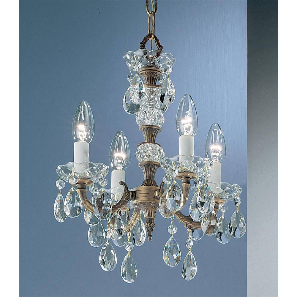 Classic Lighting 5534 RB SC 4 Light Madrid Mini Chandelier LQF4_U0AQV61