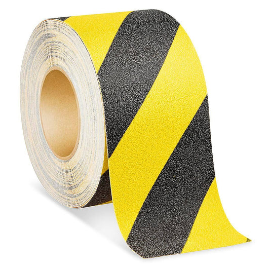 Anti-Slip Tape - 4x22 x 60&, Yellow/Black - ULINE - S-13766 CSG5_J2JLQ65