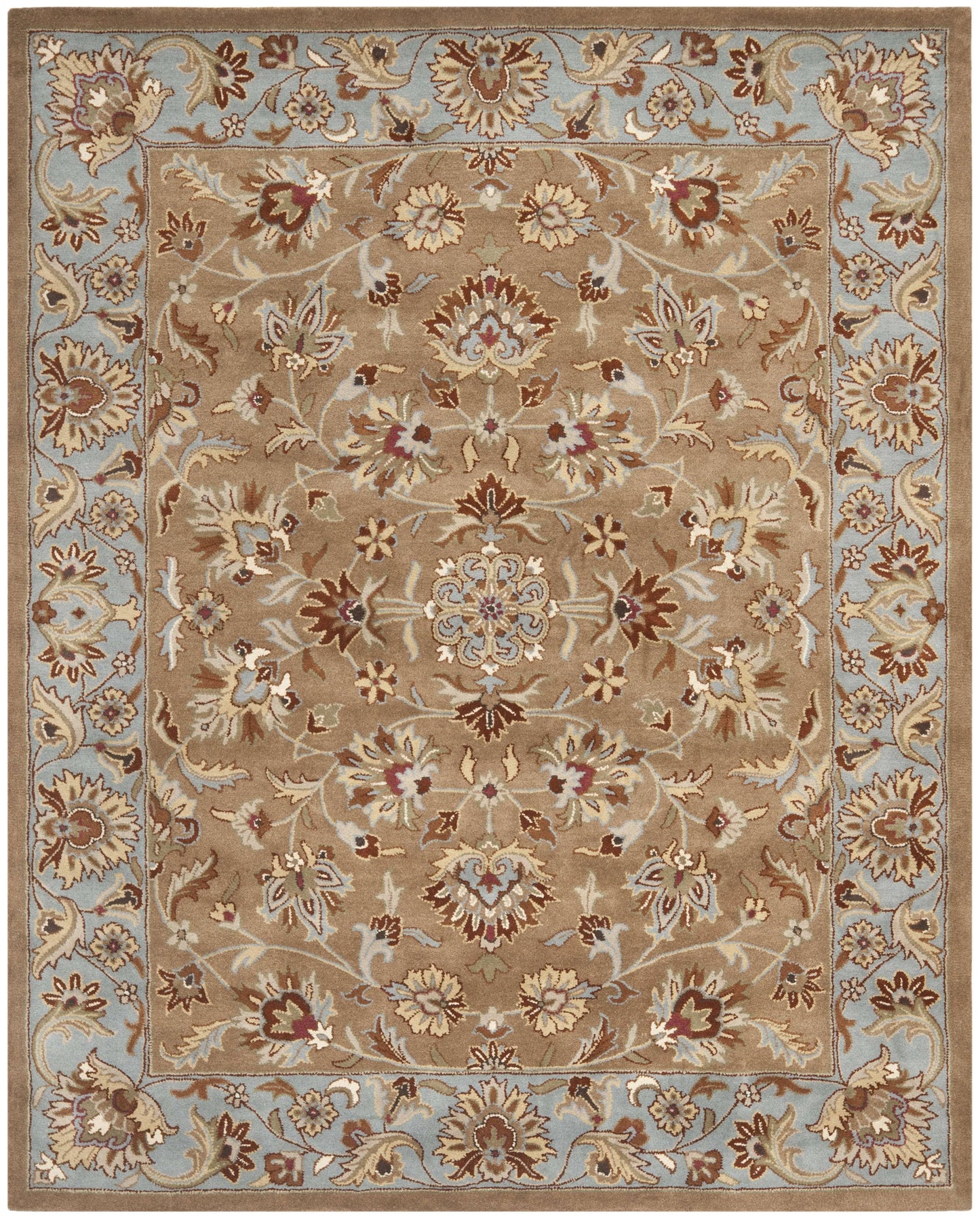 Safavieh Heritage HG821A 7&6x22 x 9&6x22 Beige / Blue Area Rug FML1_N6SSZ43