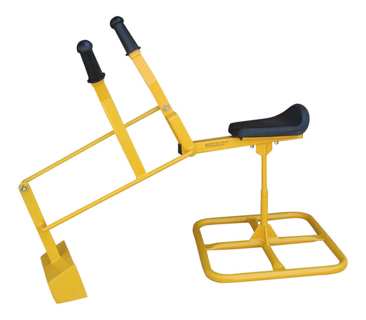 ChildrensNeeds.com Sand Digger A Heavy Duty Metal Backhoe Toy: Tough Kid (Yellow) WJQ8_H9QQI88