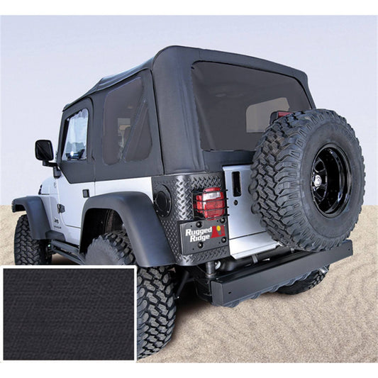 Rugged Ridge 13728.35 - XHD Soft Top - Tinted Windows (Black) FLG2_U9LOV75