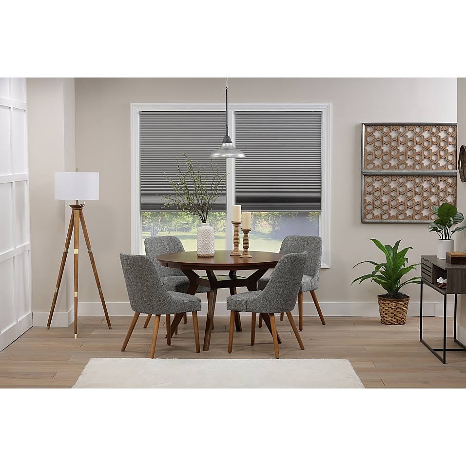 Eco Home Blackout 30x22 x 48x22 Cordless Cellular Shade in Grey Cloud Grey GGU4_A1NMV56