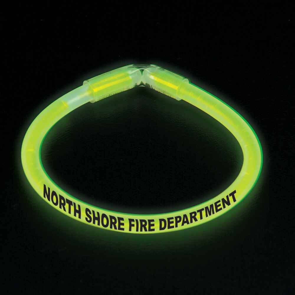 300 Safety Glow Bracelets - 50 per Pack - Personalization Available JOW1_M0YKO98