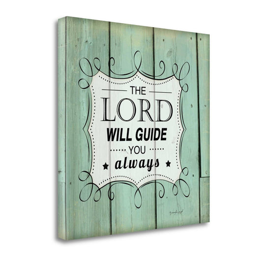 24x22 x 24x22 The Lord Will Guide You Giclee Print on Gallery Wrap Canvas KMH8_J2UFO44